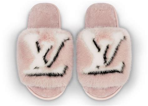 slip on lv|louis vuitton fluffy slippers.